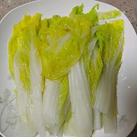 浇汁娃娃菜的做法图解3