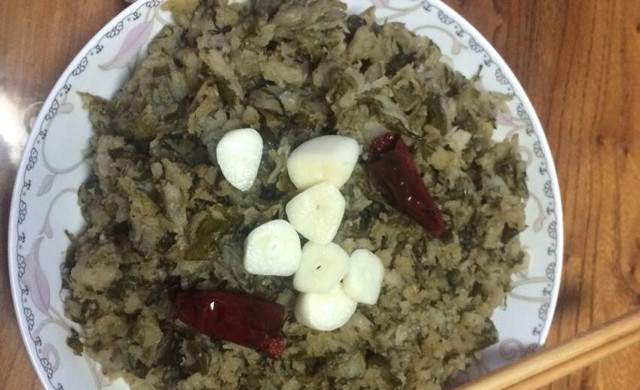 芹菜 麦饭