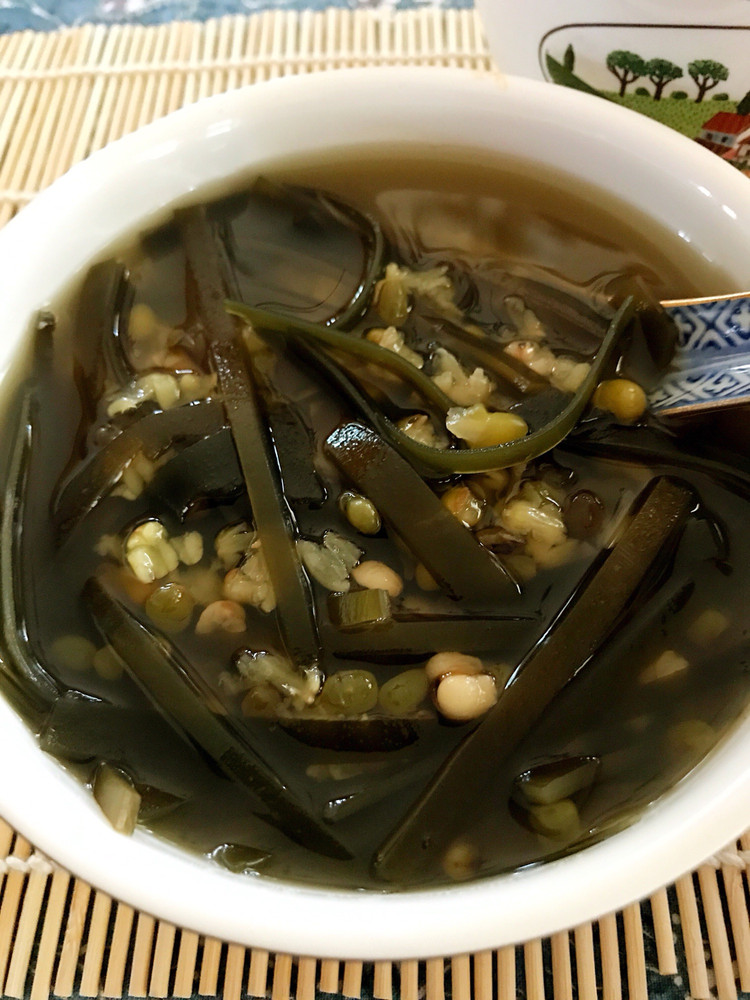 陈皮海带绿豆汤的做法