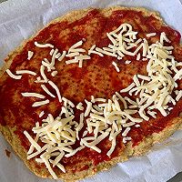 生酮蘑菇鸡肉香肠披萨的做法图解8