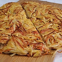 香煎土豆丝饼的做法图解11