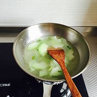 夏季治愈系汤品--冬瓜蛤蜊汤的做法图解4
