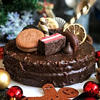 #金龙鱼精英100%烘焙大师赛-爱好组-低筋#梦龙巧克力蛋糕的做法图解20