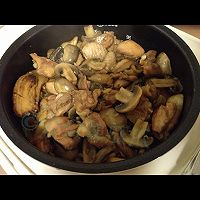 小鸡蘑菇焖饭 的做法图解6
