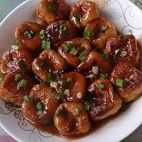 油豆腐酿肉的做法图解4