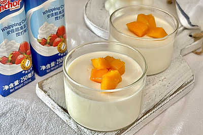 芒果原味奶冻