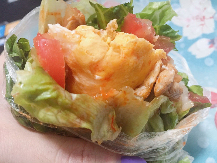 生菜包一切的做法