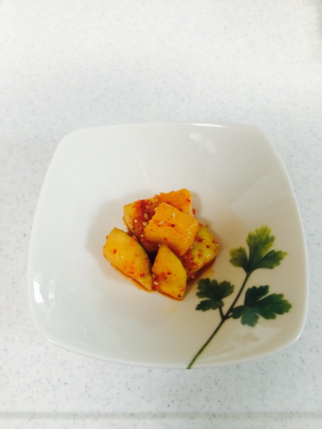 韩式萝卜泡菜（零失败配方）カクテキ的做法