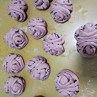 紫薯芝麻花卷的做法图解9