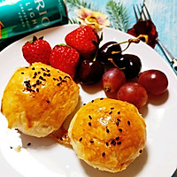 #今天吃什么#鲜肉月饼（手抓饼版）的做法图解3