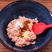 #馅儿料美食，哪种最好吃#双色西葫芦韭菜生煎包的做法图解2