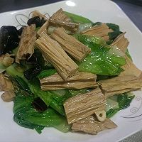 清炒腐竹的做法图解5