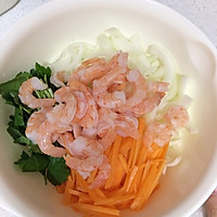 虾仁杂蔬天妇罗（かき揚げ）的做法图解5