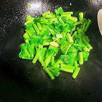 清爽的素炒白菜花的做法图解4