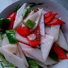 素炒山药