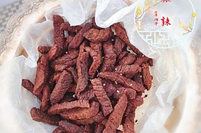 麻辣牛肉干