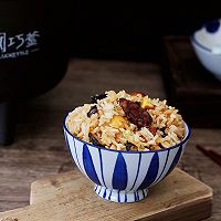 #秋天怎么吃#板栗香菇腊肠焖饭的做法图解13