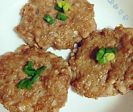 藕香小肉饼的做法