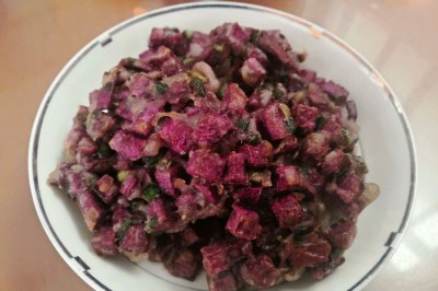 儿时回忆:番薯饼
