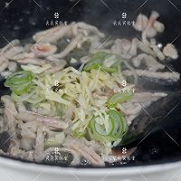 圆白菜肉丝炒面的做法图解6