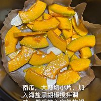 南瓜烤鸡翅的做法图解1