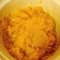 香甜软糯～无油无糖低卡的南瓜紫薯球的做法图解2