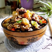 潮汕戈饭–牛肉戈饭的做法图解9