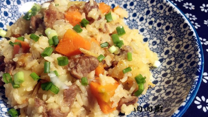 羊肉焖米饭#肉肉厨