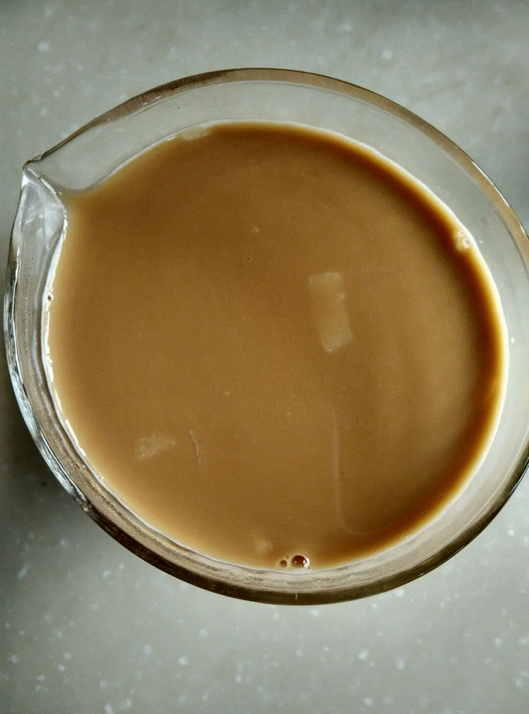 椰片红豆鸳鸯无糖奶茶的做法