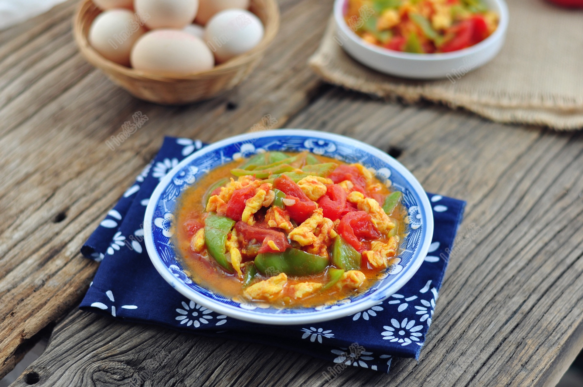 Scrambled egg with tomato