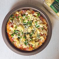 #奈特兰草饲营养美味#好吃的培根菠萝披萨的做法图解14