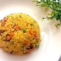 圣诞花环炒饭#令人羡慕的圣诞大餐#的做法图解13