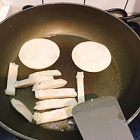 美味早餐：鸡胸肉芦笋全麦煎饼的做法图解4