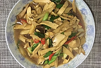 蒜香爆炒猪肚姑的做法