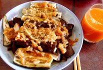 蒜泥+茄＝美味的做法