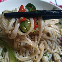 凉拌金针菇的做法图解16