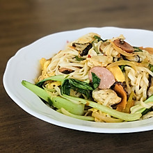 秘制炒乌冬面