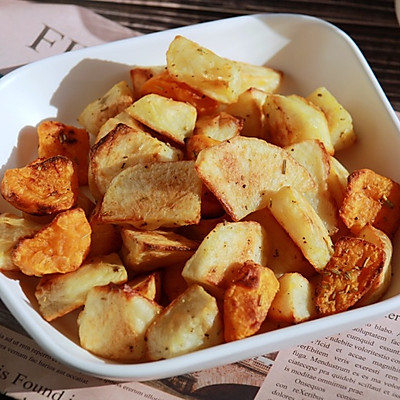 健康低卡吃土豆——烤土豆