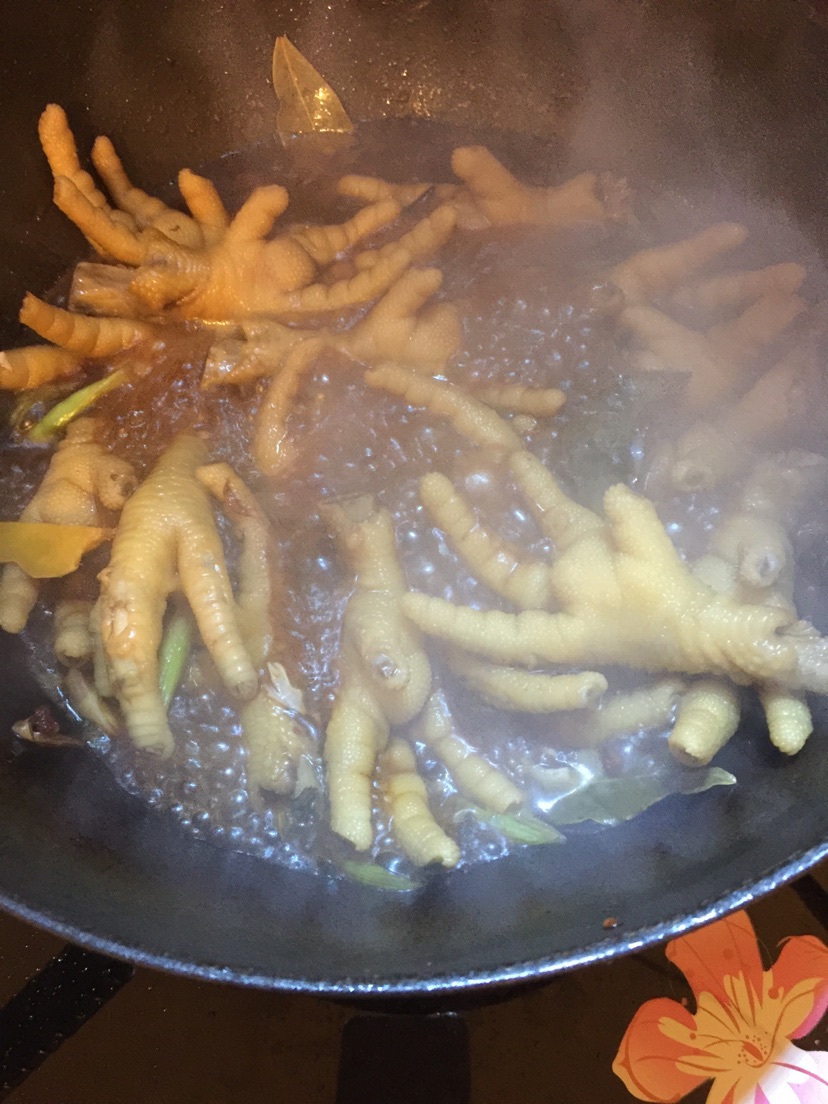 卤鸡爪的做法图解5