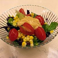 蔬菜沙拉（千岛酱版）的做法图解4