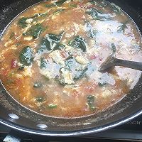 #中粮我买，超模滋味大公开#西红柿虾仁疙瘩汤的做法图解14
