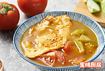 丝瓜番茄煎蛋汤的做法