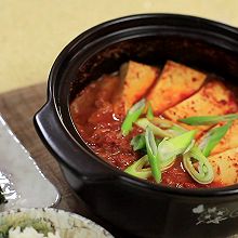 正宗韩式辣白菜豆腐汤