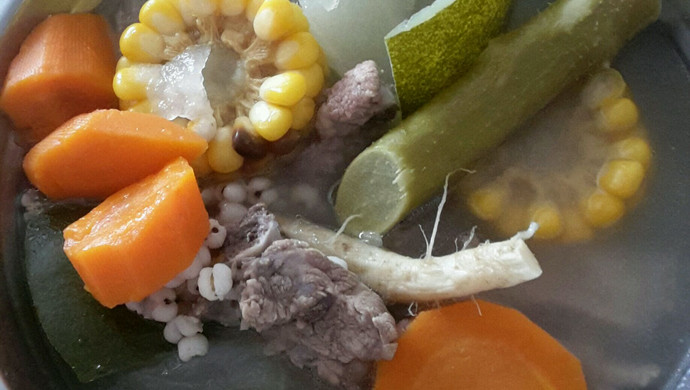 冬瓜薏米刺苋排骨汤