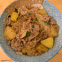 牛肉炖粉条土豆的做法图解8