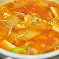 韩式泡菜风味汤面的做法图解4