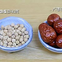 鹰嘴豆红枣黄 宝宝辅食食谱的做法图解1