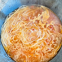 #立冬第一补#鲜番茄汤料鸡蛋面的做法图解6