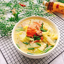 #寻味外婆乡#螃蟹白菜汤