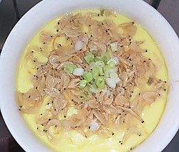 虾米蒸蛋的做法